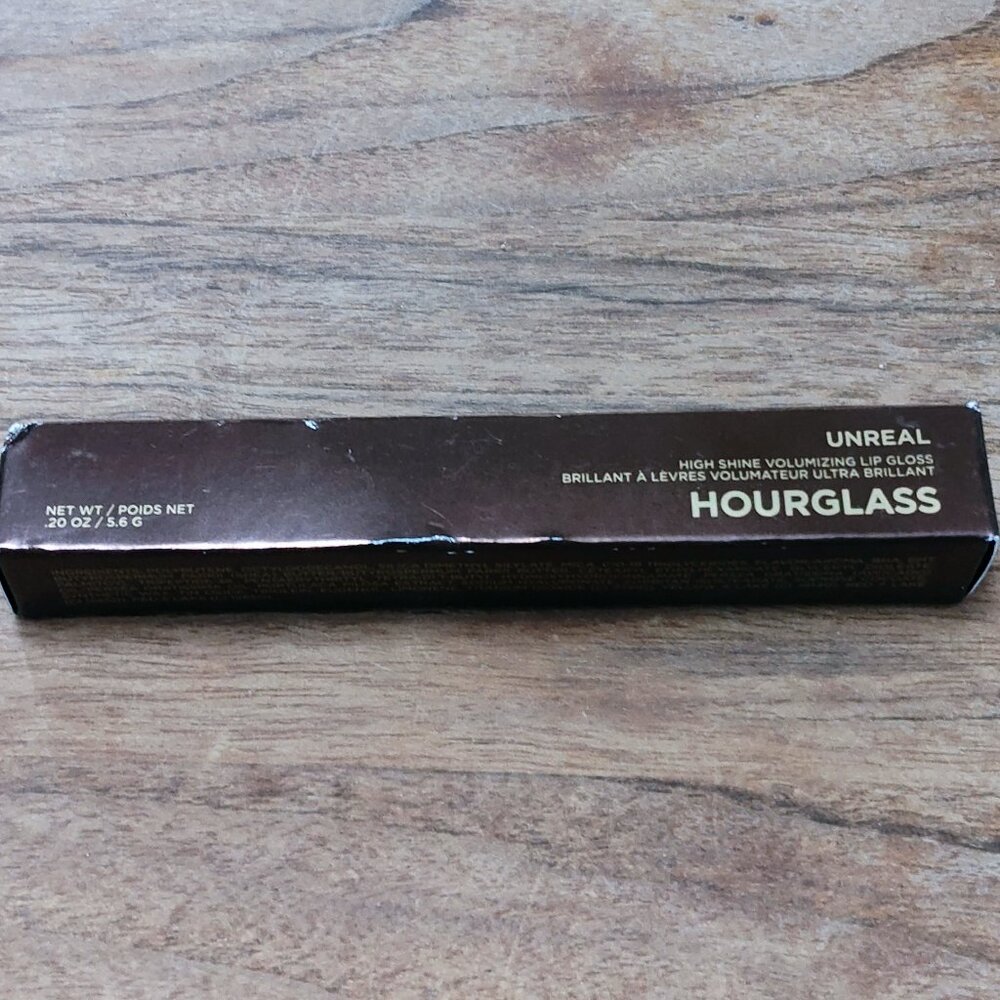 Hourglass Unreal High Shine Volumizing Lip Gloss – SOLAR (New in Box)